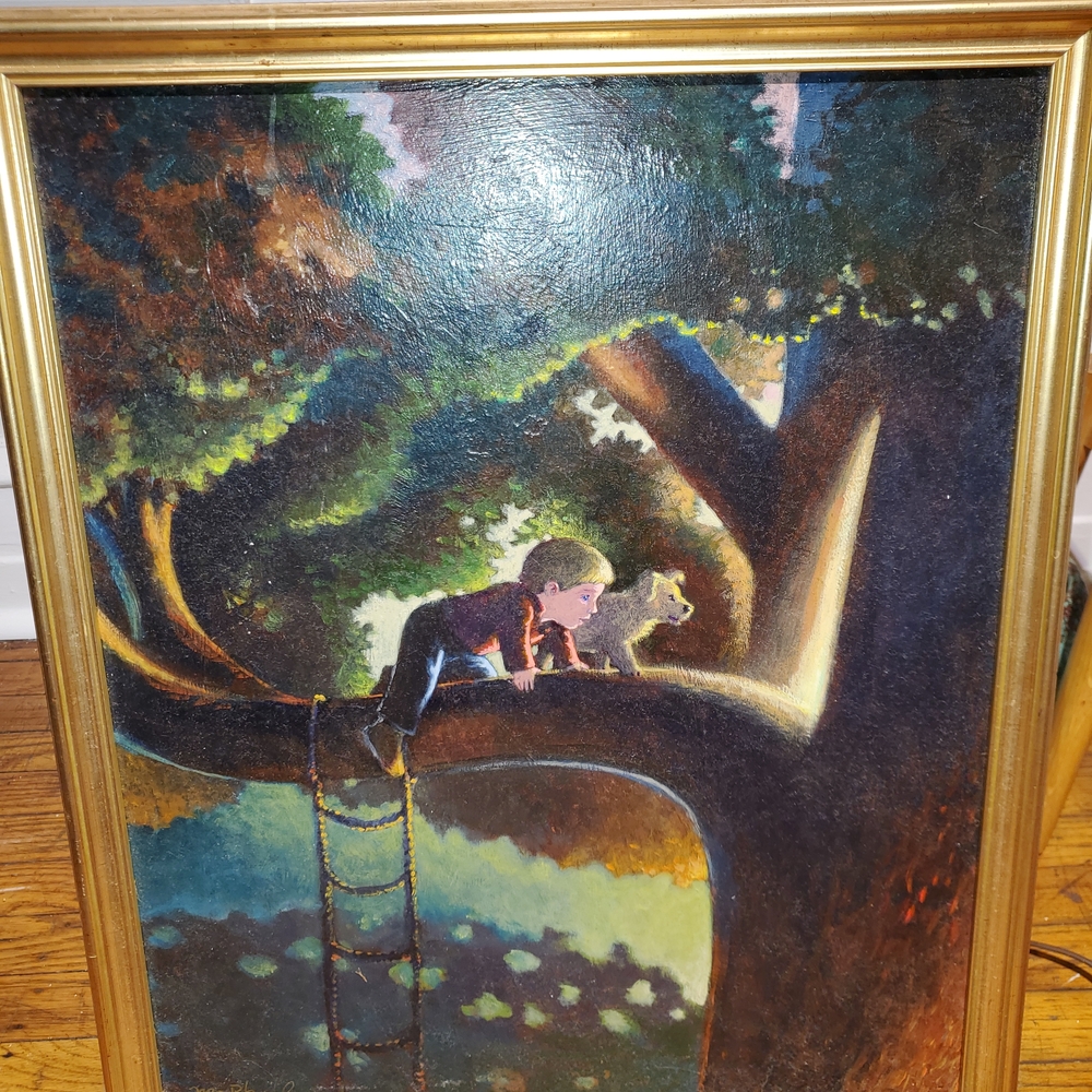 Charming Gold Framed Art Print